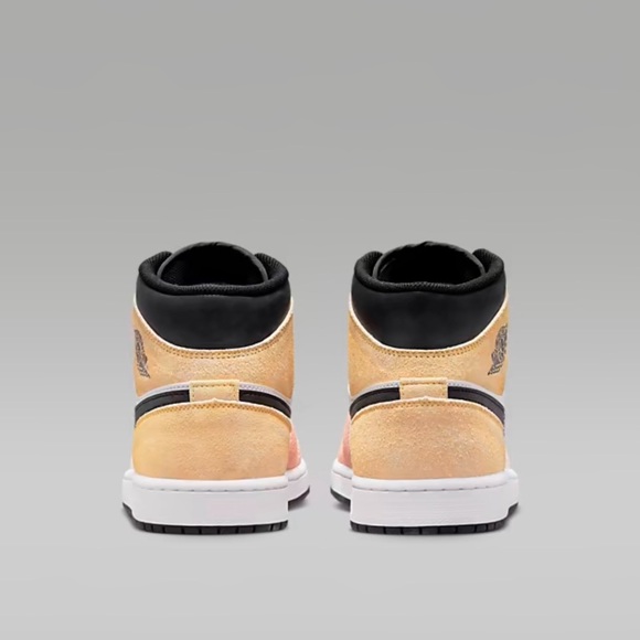 Nike Air Jordan 1 Mid Flight Club Magic Ember/White/Black/Sundial DX4332-800 - Picture 4 of 7